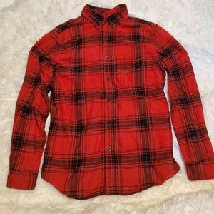 Men's Red Flannel Goodfellow Long Sleeve Button Down. Size Medium.